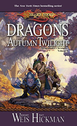 Dragons of Autumn Twilight (Dragonlance: Chronicles, #1) book cover