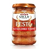 Sacla Sun-Dried Tomato Pesto 190 g Ingredientes de la Ensalada de Pasta