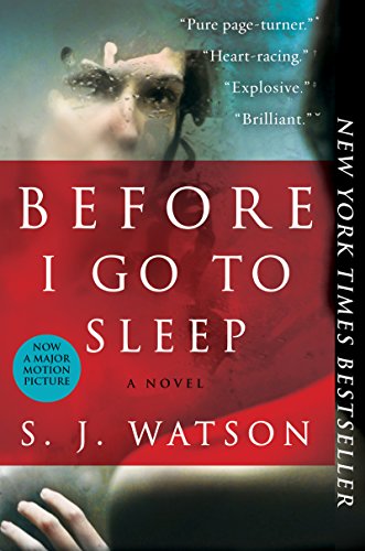Before I Go to Sleep book cover