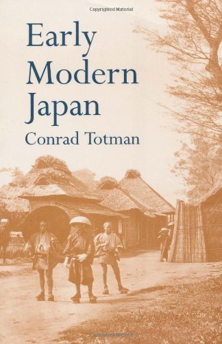 Early Modern Japan book cover