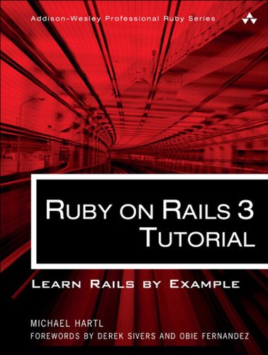 Ruby on Rails 3 Tutorial: Learn Rails by Example (Addison-Wesley Professional Ruby Series) book cover