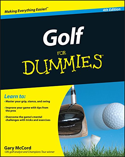 Golf for Dummies book cover