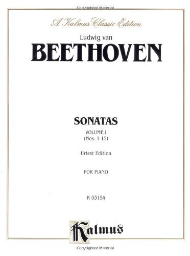Complete Piano Sonatas, Volume 1 (Nos. 1-15) book cover