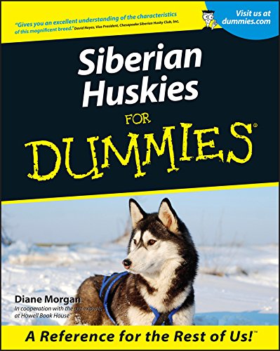 Siberian Huskies for Dummies book cover
