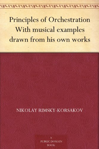 Principles of Orchestration book cover