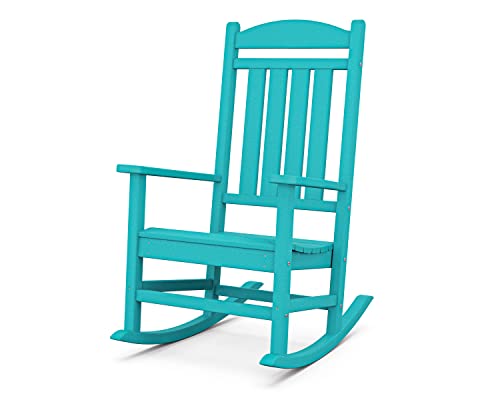 POLYWOOD Presidential Rocking Chair, Aruba