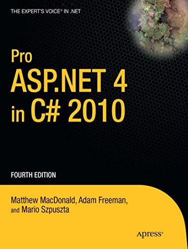 Pro ASP.NET 4.0 in C# 2010 book cover