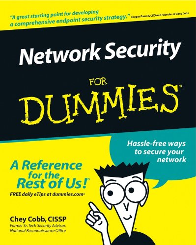 Network Security For Dummies book cover
