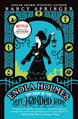 The Case of the Left-Handed Lady (Enola Holmes, #2) book cover