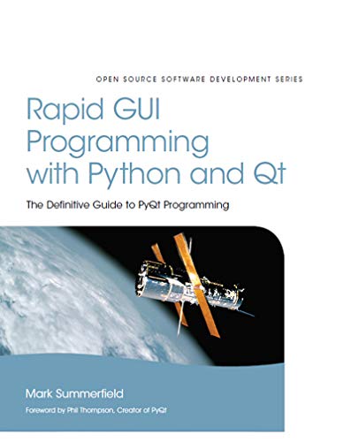 Rapid GUI Programming with Python and Qt: The Definitive Guide to PyQt Programming book cover