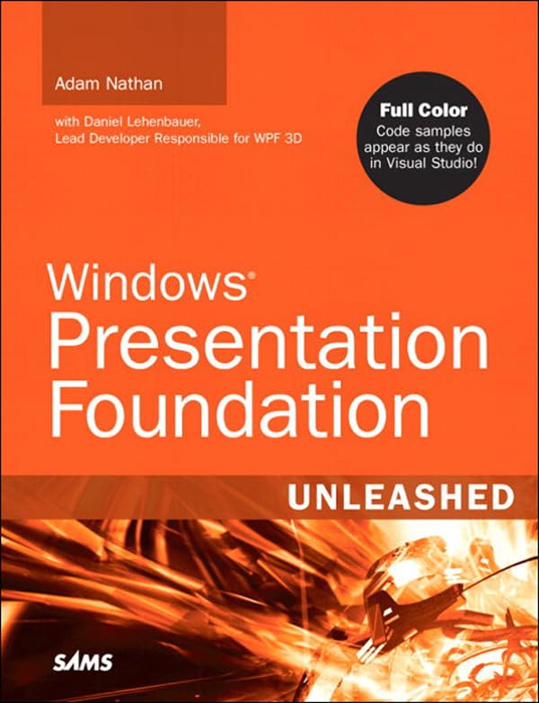 Windows Presentation Foundation Unleashed book cover