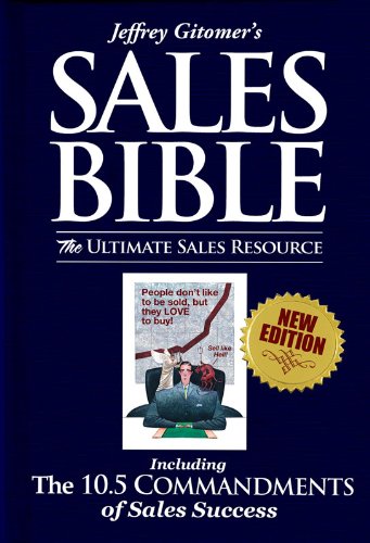 The Sales Bible, New Edition: The Ultimate Sales Resource book cover