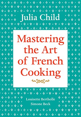 Mastering the Art of French Cooking book cover