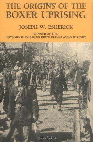 The Origins of the Boxer Uprising book cover