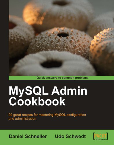 MySQL Admin Cookbook book cover