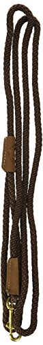Mendota Pet Snap Leash, Brown, 3/8 in x 6 ft
