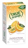 TRUE ORANGE Water Enhancer, Bulk Dispenser Pack - 100 Count (Pack of 1)| Zero Calorie Water Flavoring | For Water, Bottled Water, Iced Tea & Recipes | Water Flavor Packets Made with Real Oranges