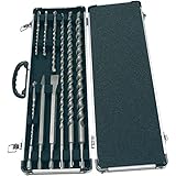 Makita SDS Plus Brocas y Cinceles 10 piezas tipos de brocas para hormigón