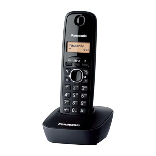 Panasonic KX-TG1611SPH - Teléfono Fijo Inalámbrico DECT, LCD, Identificador de L