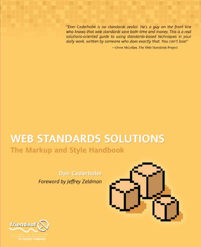 Web Standards Solutions: The Markup and Style Handbook (Pioneering Series) book cover