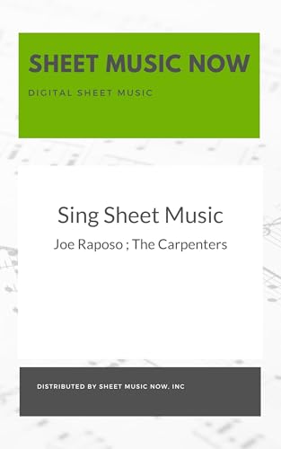 Sing book cover