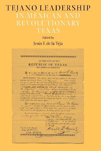 Tejano Leadership in Mexican and Revolutionary Texas book cover