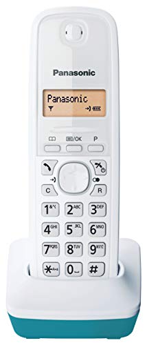 Panasonic KX-TG1611SPC Teléfono Fijo Inalámbrico DECT, Identificador de Llamadas
