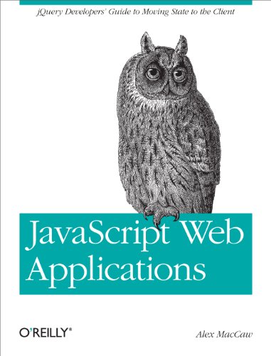 JavaScript Web Applications book cover