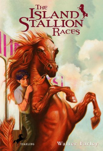 The Island Stallion Races (The Black Stallion, #11) book cover