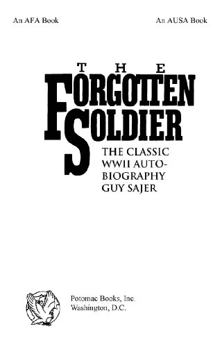 The Forgotten Soldier book cover