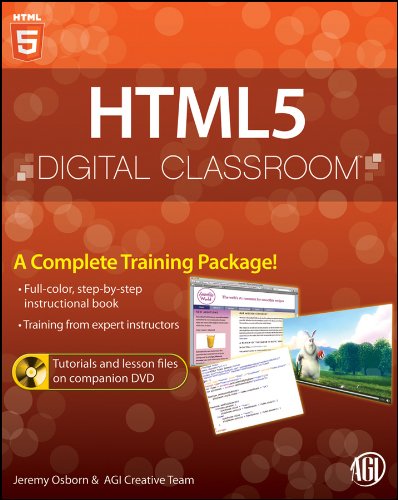 HTML5 Digital Classroom, (Book and Video Training) book cover
