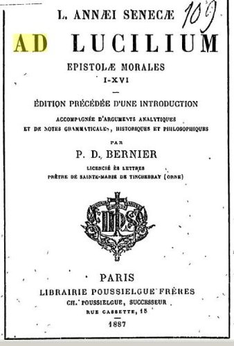 Letters from a Stoic book cover