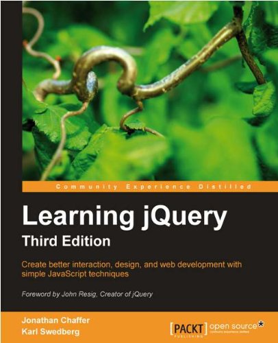 Learning jQuery book cover