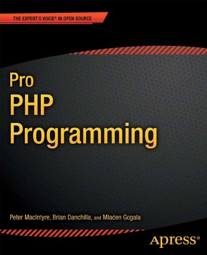 Pro PHP Programming book cover
