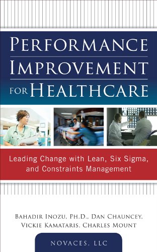 Performance Improvement for Healthcare: Leading Change with Lean, Six Sigma, and Constraints Management book cover