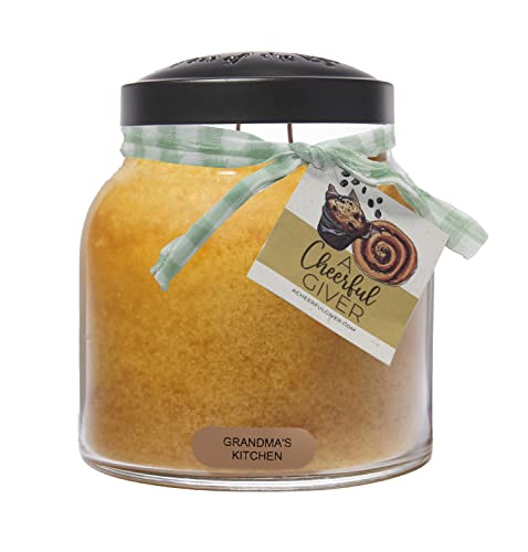 A Cheerful Giver Grandma's Kitchen 34 oz Papa Jar Candle