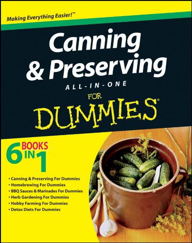 Canning and Preserving All-In-One for Dummies book cover