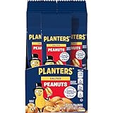 Planters Salted Peanuts 2 5 Oz 15 Pack Snack Nuts