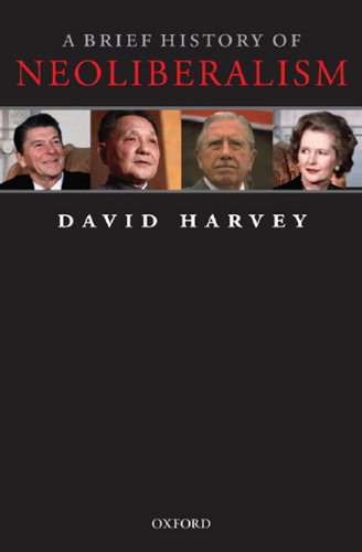 A Brief History of Neoliberalism book cover