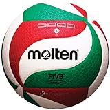 Molten V5M5000 Men S Ncaa Flistatech Volleyball Red Green Wh
