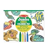 Melissa and Doug Jumbo Coloring Pad Animals