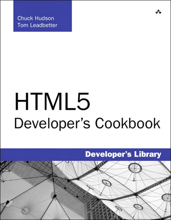 Html5 Developer's Cookbook book cover