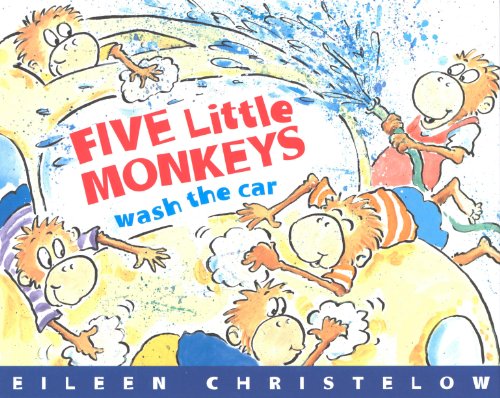 Five Little Monkeys Wash the Car book cover