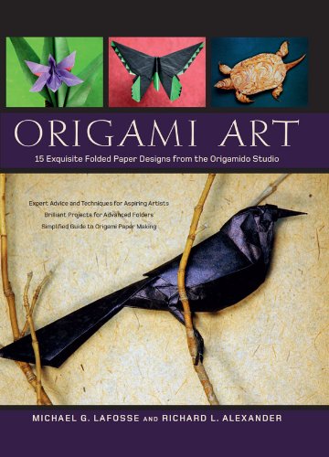 Origami Art: 15 Exquisite Folded Paper Designs from the Origamido Studio book cover