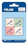 Milan Bmm9215 Pack Of 4 Erasers