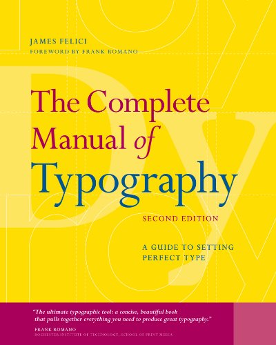 The Complete Manual of Typography: A Guide to Setting Perfect Type book cover