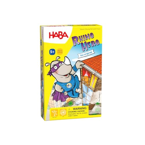 HABA Rhino Hero Stacking Game