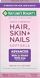 Nature S Bounty Advanced Hair Skin Nails Argan Infused Vitam