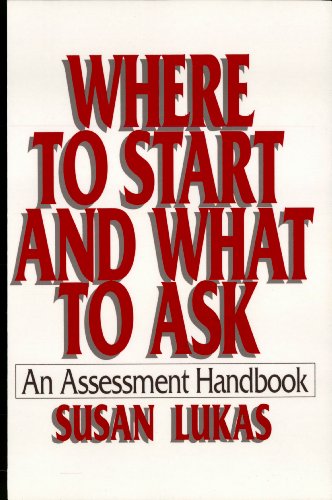 Where to Start and What to Ask: An Assessment Handbook book cover