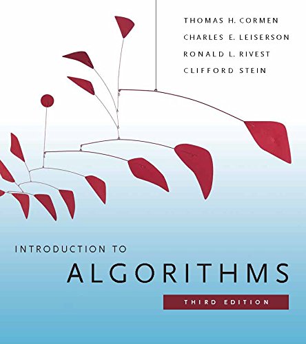 Introduction To Algorithms book cover